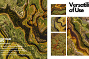 Swampland Mosaic – Aerial Textures, a Nature Photo by Virgo Studio (Thumbnail 5 of 6)