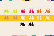 Baluno. OTF-SVG Color font family., a Symbol Font by Luxfont (Thumbnail 11 of 12)