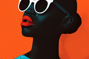 109 Fashion models in sunglasses, a Beauty & Fashion Photo by Handmadefont (Thumbnail 13 of 113)