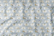 Geo Daisy Watercolor Pattern, a Pattern Graphic by JESSIE BLOOM STUDIO (Thumbnail 2 of 6)