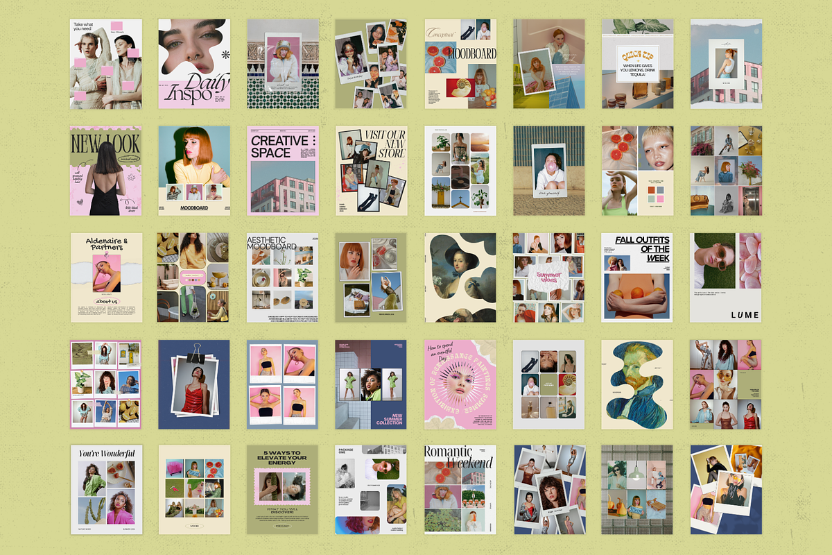 Canva Dopamine Trendy Instagram Post, a Social Media Template by Uyava Space (Photo 9 of 9)