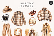 Autumn Bundle, a Decorative Illustration by PeDe Designs (Thumbnail 3 of 9)
