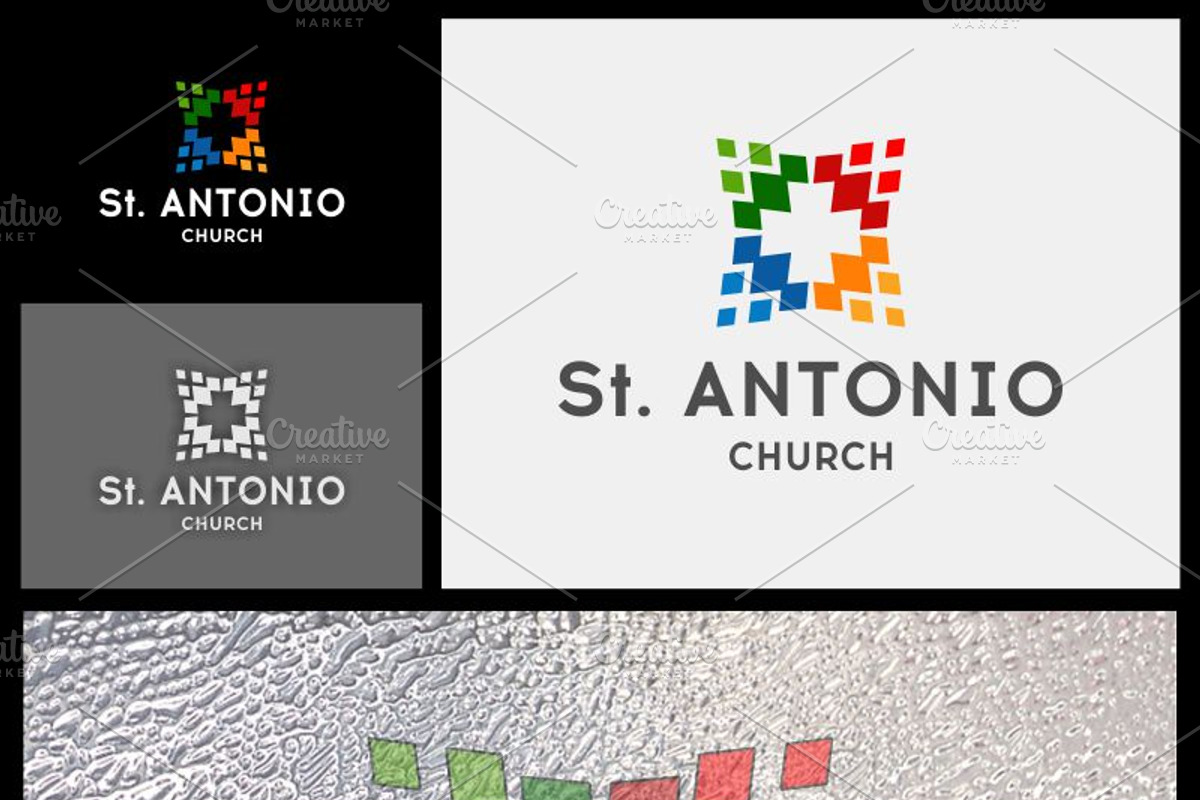 St. Antonio Church Logo, a Branding & Logo Template by gabicotza