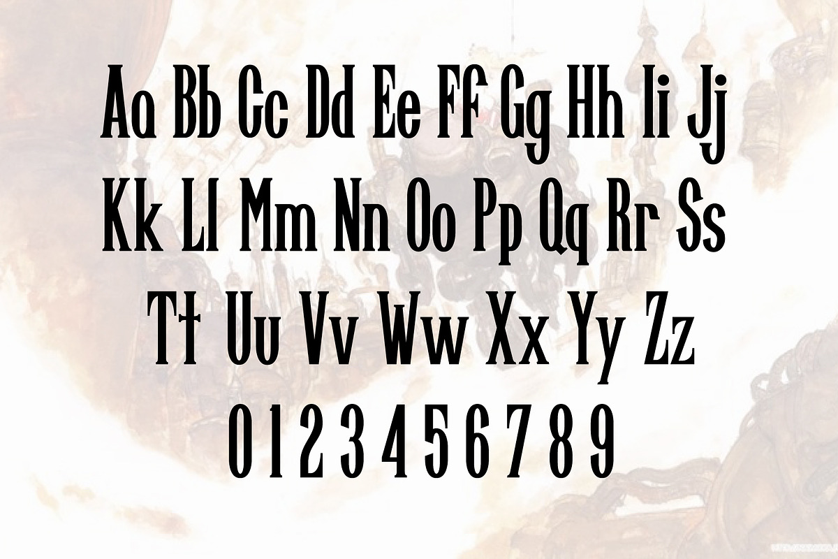 KEFKA, a Serif Font by Loudoun Design Co. (Photo 2 of 5)