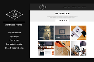 PACE - Responsive WordPress Theme