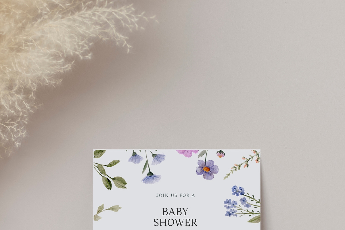 Watercolor Wildflowers Collection, an Object Illustration by Jenteva Art (Photo 5 of 18)