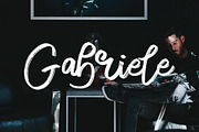Emargo - Rough Typeface, a Script Font by KAZ by IanMikraz Studio (Thumbnail 2 of 5)