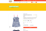 Kids - Love PSD for Kids, Baby shop, a Websites & App Template by Knighthemes (Thumbnail 7 of 12)