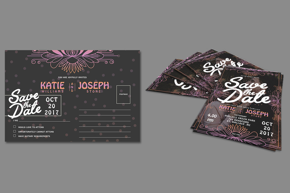 Wedding Invitation, an Invitation Template by Tiaga (Photo 2 of 4)
