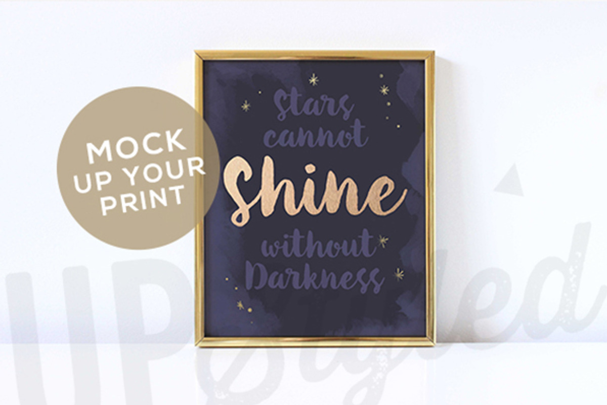 White and Gold Photo Frame F176, a Print Template by UpStyled (Photo 5 of 5)