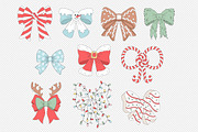 Trendy Girly Coquette Christmas bows, an Object Graphic by @olga.angelloz (Thumbnail 2 of 2)
