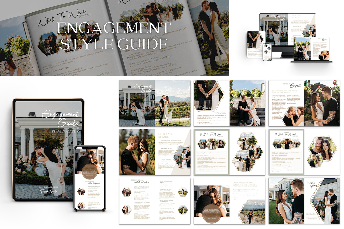 Canva Wedding Guide Brand Bundle, a Magazine Template by Signature Edits (Photo 5 of 9)
