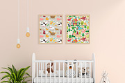 Fairy Tale Play Mat and patterns, an Animal Illustration by KVIO (Thumbnail 7 of 11)