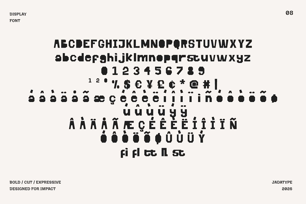 Patterst – PaperCut Display Font, a Symbol Font by Jadatype.id (Photo 8 of 8)
