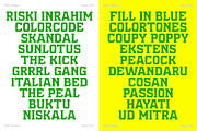 PRAK Podomoro Hand-Cut Display Font, a Serif Font by Healltica.std (Thumbnail 15 of 21)