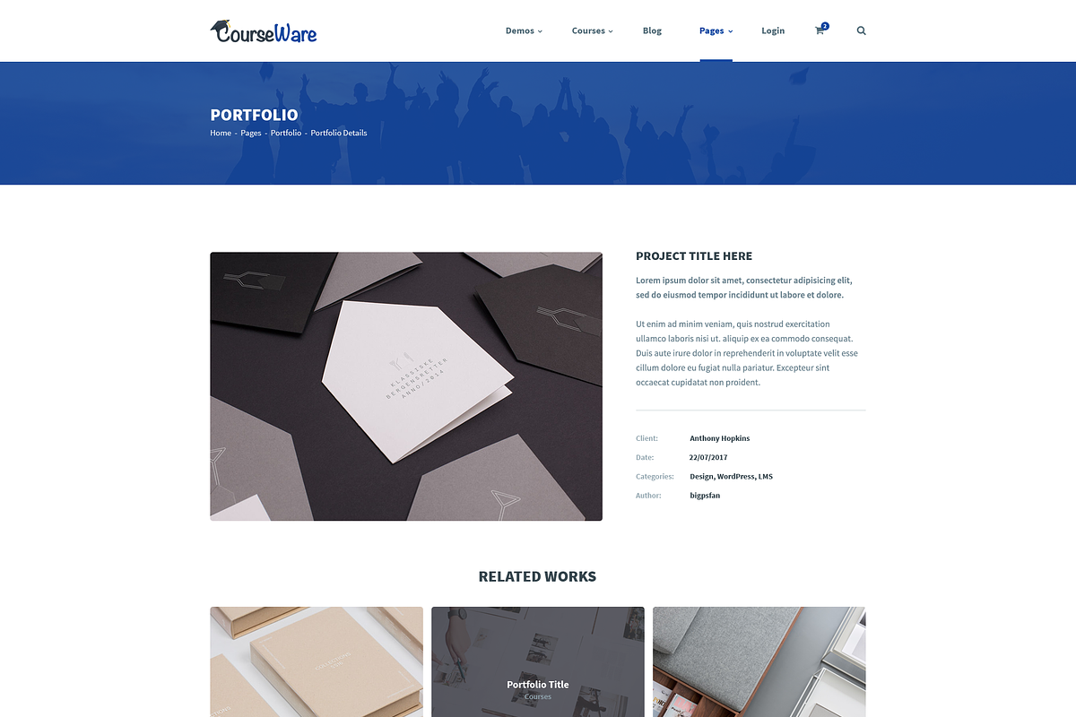 CourseWare - Learning PSD Template, a Landing Page Template by bigpsfan's SHOP (Photo 18 of 25)