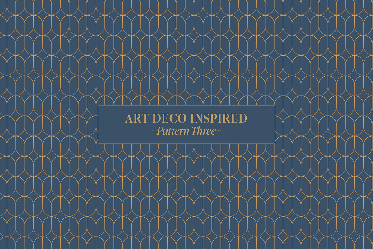 Art Deco & Art Nouveau Patterns, a Pattern Graphic by Shrishti Vajpai (Photo 13 of 16)
