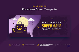 Halloween Facebook Cover & Banner