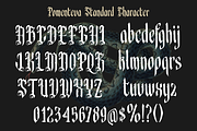 Pomenteva - Blackletter Typeface, a Blackletter Font by madeDeduk (Thumbnail 7 of 10)