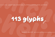 Michelin Friendly Display Font, a Script Font by typendy (Thumbnail 5 of 10)