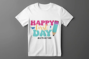 Happy First Day Let's Do This SVG, an Object Graphic by EllaMaiyaali (Thumbnail 5 of 5)