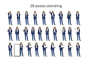 Young business woman kit, a Person Illustration by Volha Hlinskaya (Thumbnail 2 of 6)