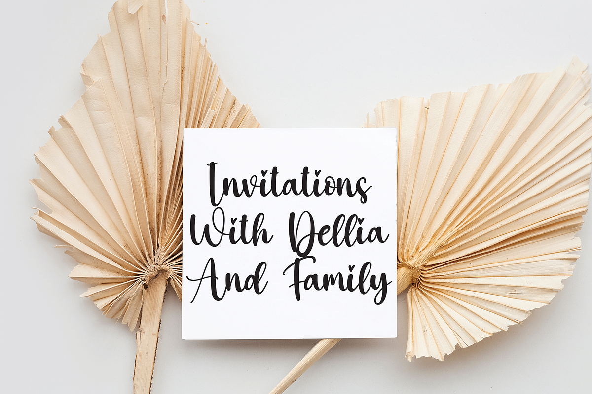 Sunlight | Script Font, a Script Font by Scratchones (Photo 5 of 8)