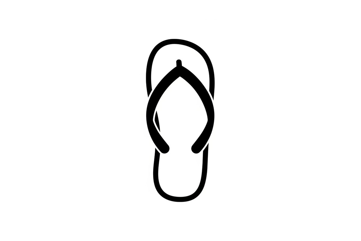 Beach Sandals Flip Flop Vector Bundl, an Illustration by jahid234 (Photo 7 of 49)