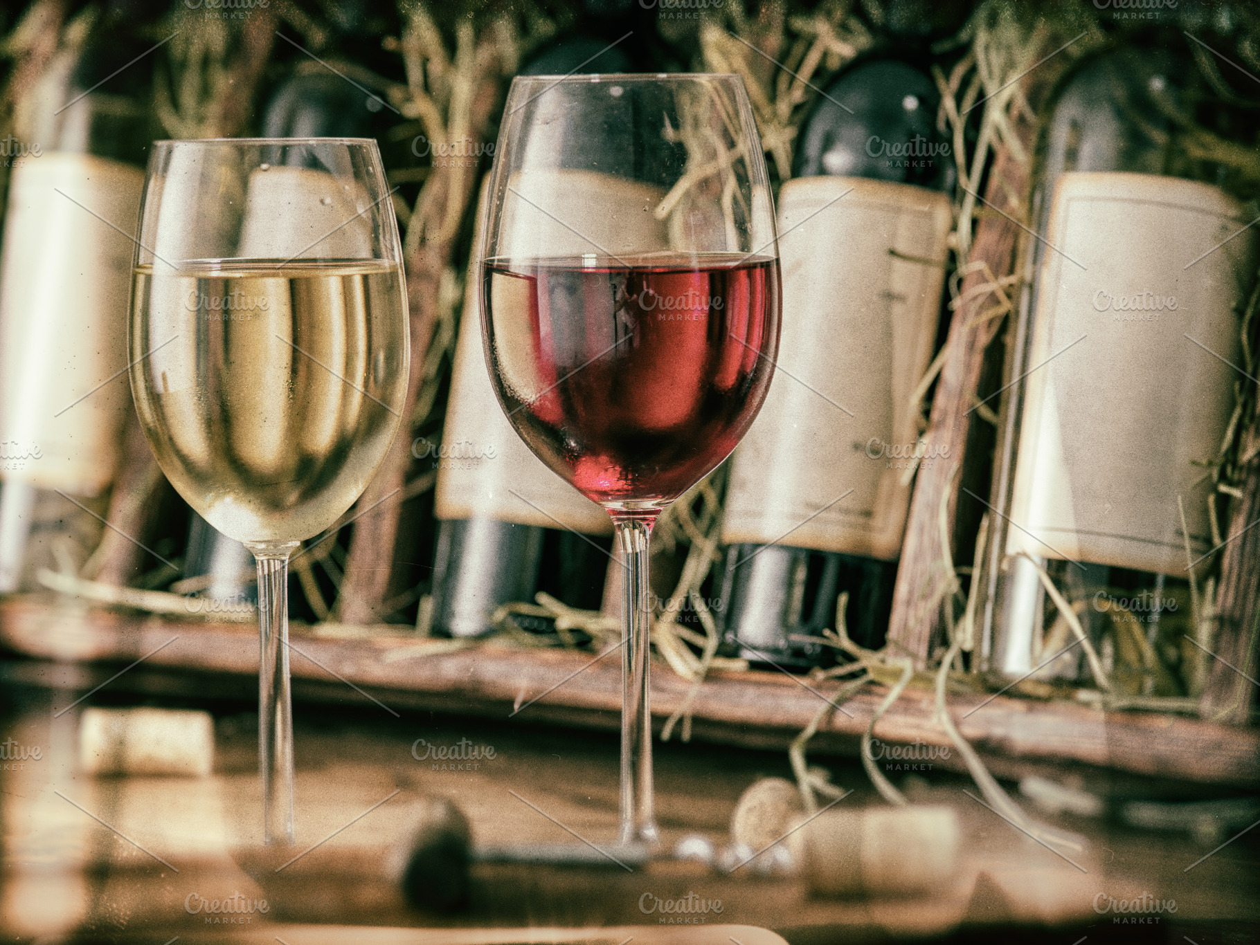 Wine testing at the storage, a Food & Drink Photo by Volff