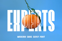 Experts Modern Sans Serif Font