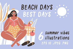 Summer Vibes illustration