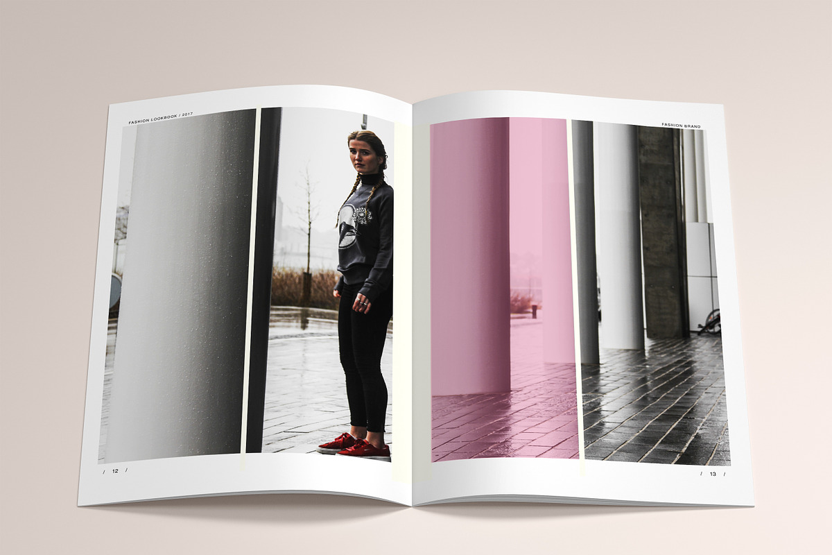Fashion Lookbook Minimalistic, a Magazine Template by Chimerique (Photo 6 of 16)