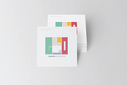 Square Business Card Mockup, a Mockup by Mockstore (Thumbnail 1 of 7)