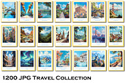 Travel Poster Wall Art Bundle, a Wallpaper Photo by Chipshpow Graphics (Thumbnail 8 of 8)