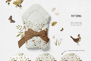 Forest animals. Alphabet & Patterns, an Animal Illustration by annartdreams (Thumbnail 6 of 11)