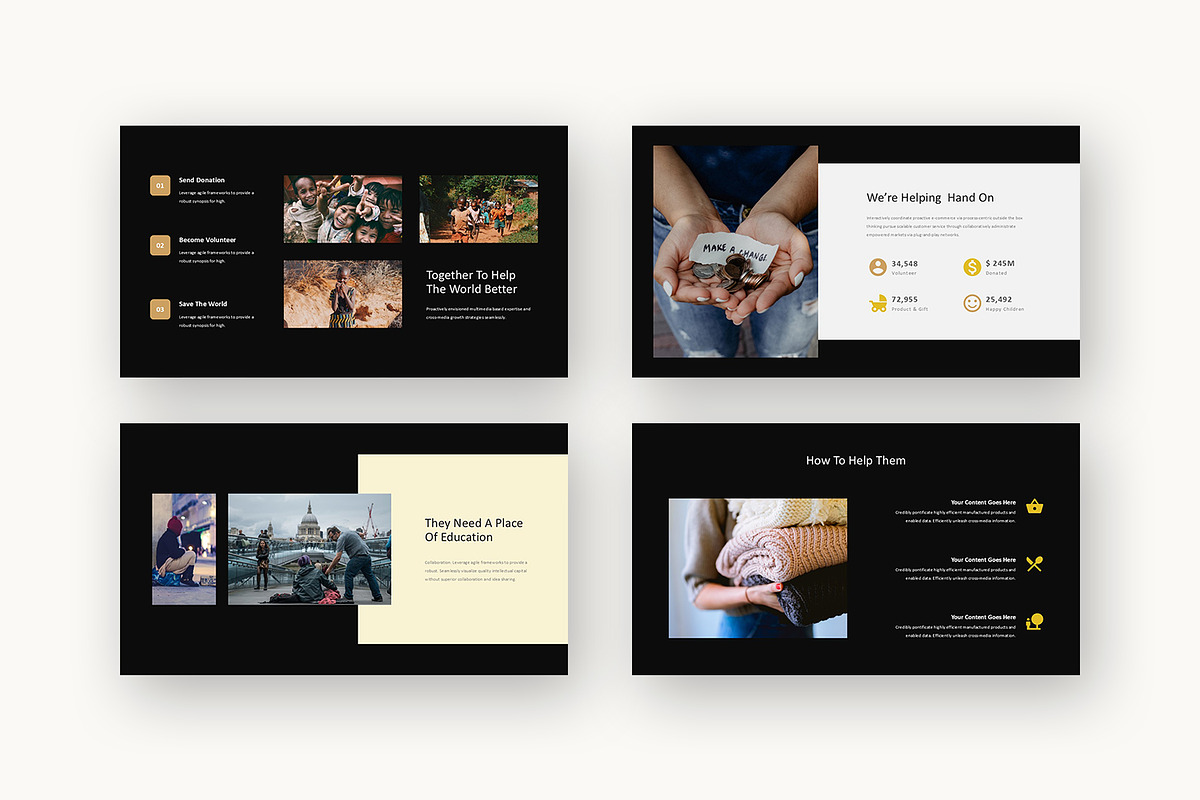 Loio : Nonprofit Event Google Slides, a Presentation Template by Punkl Camp (Photo 10 of 16)