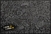 Soccer Objects & Elements Set, an Object Graphic by BALABOLKA (Thumbnail 4 of 4)