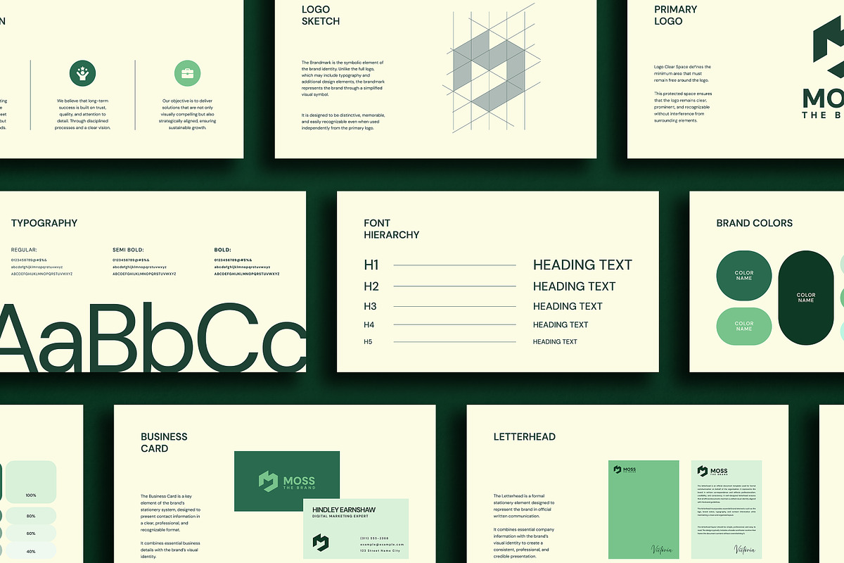 MOSS | Bundles Brand Guidelines, a Branding & Logo Template by Artisan Vibes (Photo 4 of 11)