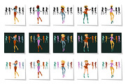 Dancing disco, a Person Illustration by Rosa Puchalt (Thumbnail 5 of 5)