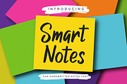 Smart Notes, a Font by Patria Ari (P4tcreativa) (Thumbnail 1 of 6)