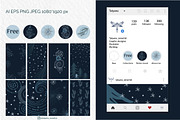 Abstract Winter Social Media Stories, a Social Media Template by Tatyana_Zenartist (Thumbnail 4 of 12)