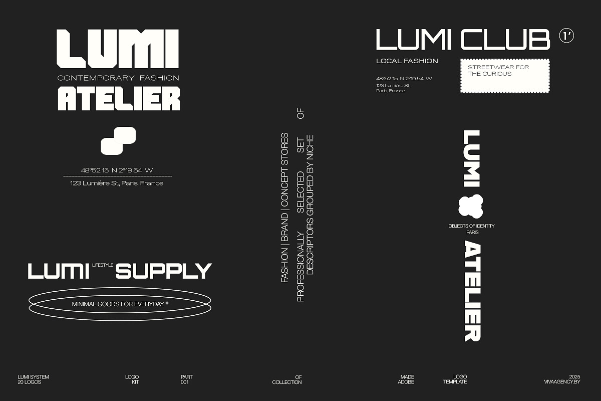 LUMI Collection Logo Kit + Descriptors preview 2