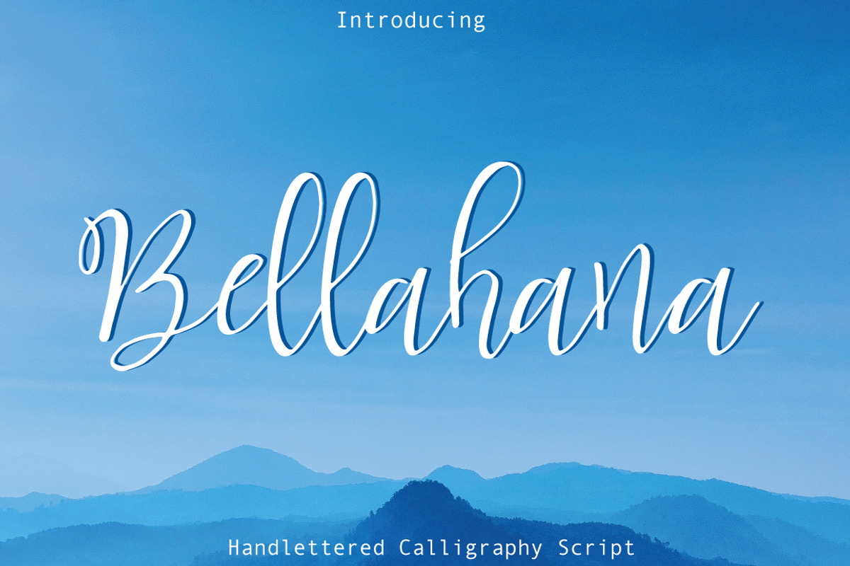 Bellahana Script Font