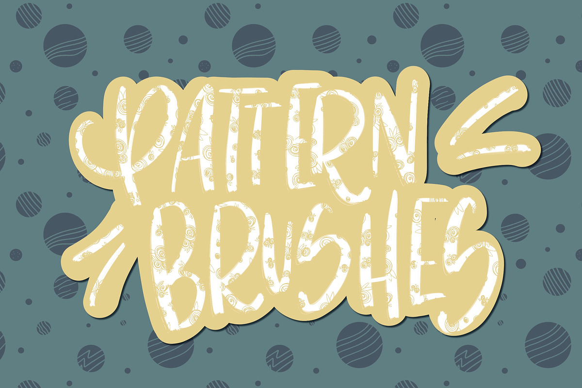Procreate Pattern Brushes, a Brush Add-On by michalhirt (Photo 1 of 8)