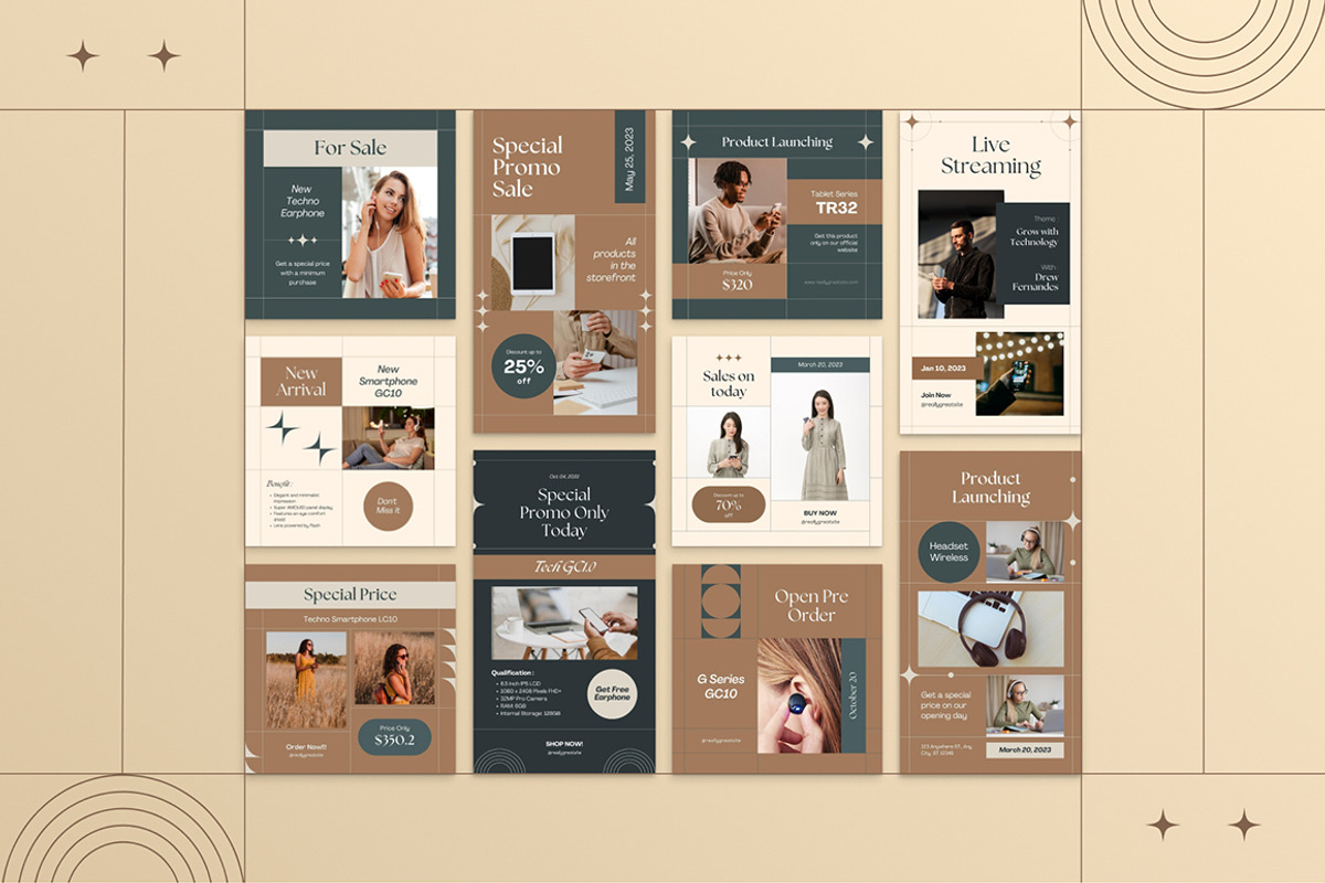 Brand Concept Kit Canva Template, a Social Media Template by Brandearth RRGraph (Photo 5 of 8)