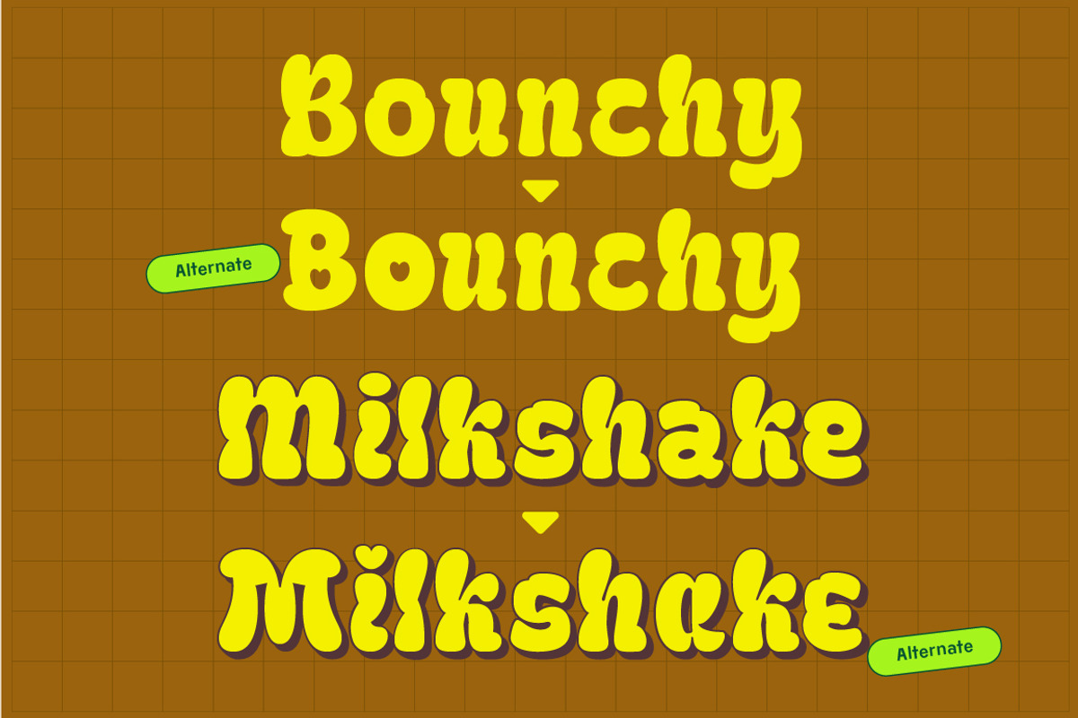 Curevy bold groovy font, a Handwritten Font by Angin Studio (Photo 12 of 14)