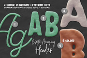 Plasticine Typography Creator, a Background Graphic by TVartworks (Thumbnail 10 of 42)
