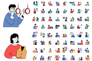 Bundle Flat Concept Illustrations, a Finance Illustration by alexdndz (Thumbnail 8 of 16)