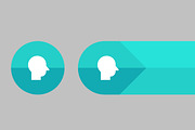 Vector donate and buying buttons set, a Templates & Theme by julia_musdotter (Thumbnail 6 of 8)