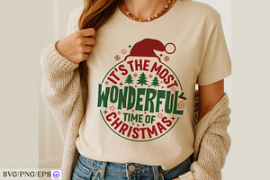 It’s The Most Wonderful Time of SVG, a Graphic by mh_arif